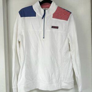Vineyard Vines Relaxed Shep Shirt™ - American Flag Women's Large